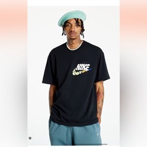 Nike Sportswear Pocket Logo Printing Sports Round Neck Short- T Shirt